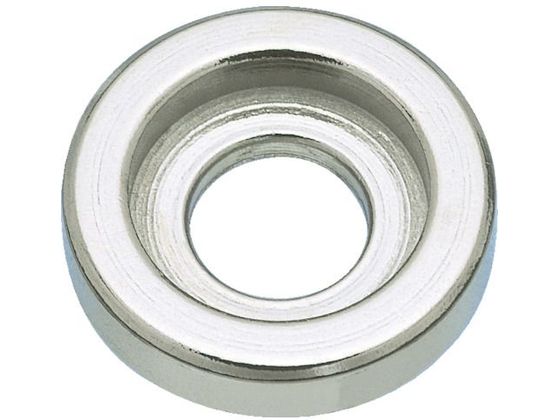 【マラソン限定★ポイント2倍】【お取り寄せ】TRUSCO 引き取手用化粧座金 ステンレス製 適用サイズΦ9 (2個入) TTO-9W 扉 外装部品 機構部品 メカニカル部品 作業用品 工具