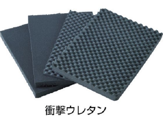 【仕様】●型番：TAK23Y-K●入数：1S●本体側切れ目入ウレタンサイズ間口×奥行×高さ（mm）：443×350×40●本体側波型ウレタンサイズ間口×奥行×高さ（mm）：443×350×30●蓋側波型ウレタンサイズ間口×奥行×高さ（mm）：443×350×45●本体側切れ目入ウレタン（枚）：2●本体側波型ウレタン（枚）：1●蓋側波型（枚）：1●ウレタン【備考】※メーカーの都合により、パッケージ・仕様等は予告なく変更になる場合がございます。【検索用キーワード】TRUSCOプロテクターツールケースキャスター付横タイプ用緩衝ウレタン　トラスコプロテクターツールケースキャスターツキヨコタイプヨウカンショウウレタン　TRUSCO工具箱B　TAK23YK　手作業工具　工具箱　プロテクターツールケース　4989999046427　3895467　TRUSCO　プロテクターツールケースキャスター付（横タイプ）用緩衝ウレタン　TAK23Y−K　RPUP_02　R0986H