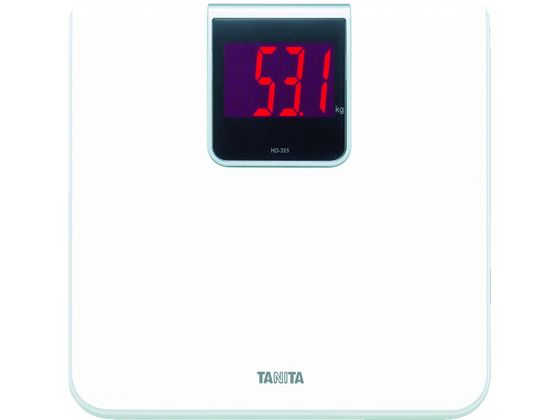 楽天ココデカウ【お取り寄せ】TANITA デジタルヘルスメーター HD‐395‐WH HD-395-WH 体脂肪計 体重計 ヘルスケア家電 美容 理容 健康