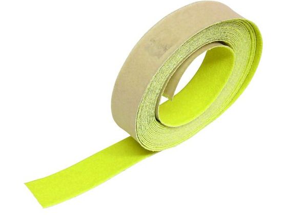 【お取り寄せ】TRUSCO ノンスリップテープ屋外用 25mm×5m 20巻お纏め品 黄 屋外用 すべりどめテープ 粘着テープ 梱包