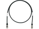 【マラソン限定★ポイント2倍】【お取り寄せ】パンドウイット CAT6A/CAT6 シールドパッチコード 15m 黒 STP6X15MBL STP6X15MBL ...