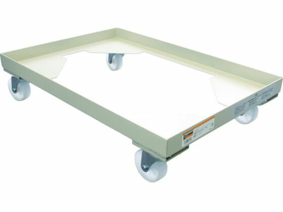 【レビュー投稿で100円OFFクーポン】【お取り寄せ】TRUSCO 箱台車 内寸520×370 ナイロン車 B-1B コンテナ台車 台車 カートラック 作業