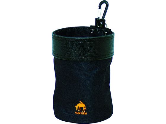 【お取り寄せ】KH HUMHEM ウエストバッグ丸型 ブラック HM1199M-K 腰袋 工具差し 携帯ケース 安全保護具 作業