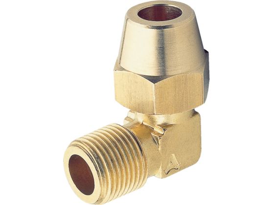 乐天商城 - 【レビュー投稿で100円OFFクーポン】【お取り寄せ】ASOH フレアーエルボ PT3／8×Φ9.53 FL-1303 継手 パイプ 水道 空調配管用工具 作業用品 工具