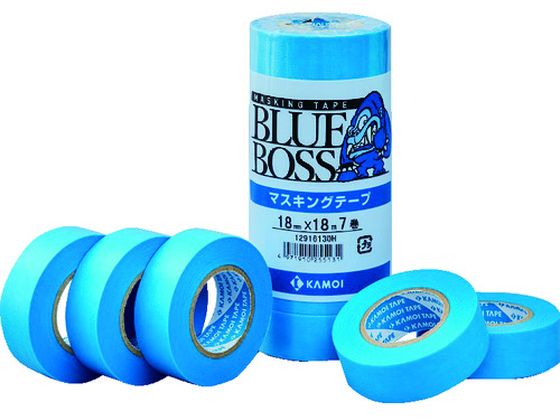 【ブラックフライデー限定★27日9:59迄店内ポイント2倍】【お取り寄せ】カモ井 マスキングテープ塗装用 幅60mm×長さ18m ブルー 青 マスキングテープ ...