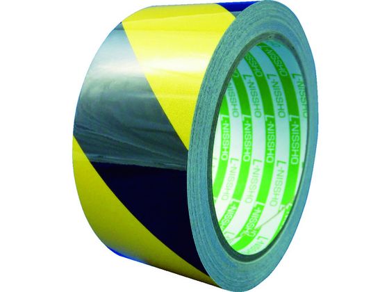 【レビュー投稿で100円OFFクーポン】【お取り寄せ】粗面反射テープ 50mm×10m イエロー/ブラック 反射テ..