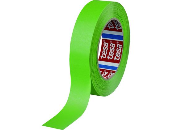 【お取り寄せ】tesa マスキングテープ テサ4338 緑 19mm×50m 4338-19-50 