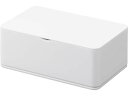 【レビュー投稿で100円OFFクーポン】山崎実業 ウェットティッシュケース スマート ホワイト 5578 日用雑貨