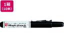 【店内全品ポイント2倍★16日9:59迄】 寺西 マジックインキ マジックノック 太字 黒 10本 MKFP-T1