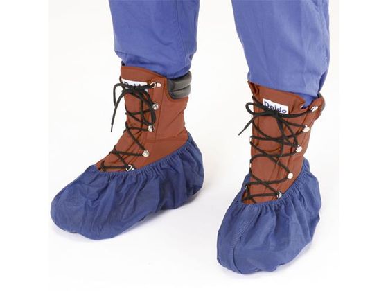 【ブラックフライデー限定★27日9:59迄店内ポイント2倍】【お取り寄せ】エスコ ブーツカバー 50足 EA355AA-32A 合羽 レインウエア 雨具 防水関...