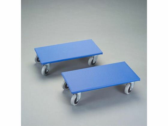 【レビュー投稿で100円OFFクーポン】送料無料 【お取り寄せ】エスコ 木天板ドーリー 600×300×140mm EA520AD-5A 平台車 台車 カートラ...