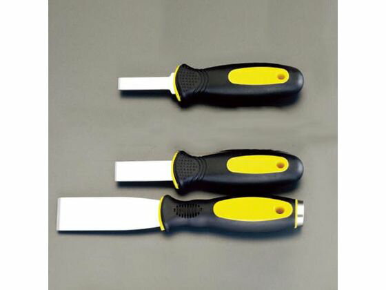 【レビュー投稿で100円OFFクーポン】【お取り寄せ】エスコ チゼルスクレーパーセット ステンレス製 3本..