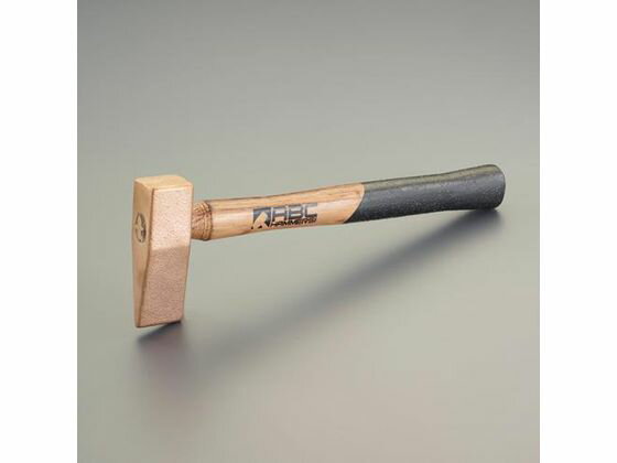 【ブラックフライデー限定★27日9:59迄店内ポイント2倍】【お取り寄せ】エスコ 銅ハンマー 木柄 1150g 33mm EA575EX-1 ハンマー ポンチ ...