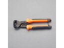 【マラソン限定★2000円クーポン&ポイント2倍】【お取り寄せ】エスコ タイルニッパー 220mm EA587EA-4 ニッパ ペンチ プライヤー 作業用品 工...