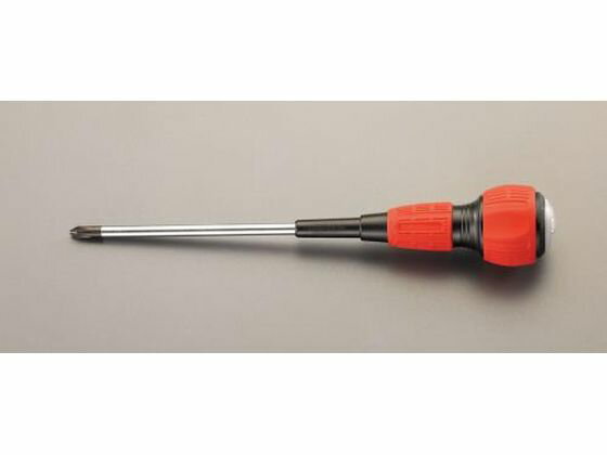 【お取り寄せ】エスコ [+] ドライバー 電工 打撃可 ＃2×100mm EA557AJ-2 ドライバービット 作業 工具