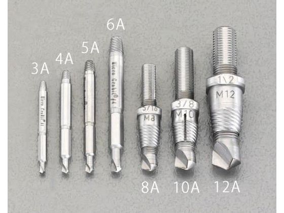 【お取り寄せ】エスコ ドリルエキストラクター (左回転) M6 EA584A-6A スクリューエキス ...