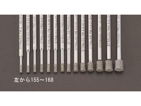 【仕様】●軸径：3．0mm●刃径：2．3mm●刃長：5mm●全長：55mm●粒度：＃140●ボラゾン（CBN）砥粒付【備考】※メーカーの都合により、パッケージ・仕様等は予告なく変更になる場合がございます。【検索用キーワード】エスコ　ESCO　えすこ　2．3x5．0x55mmCBNバー（3mm軸）　CBNバー3mm軸2．3×5．0×55mm　電動　エアー工具用先端工具　切削工具　3mm軸　超硬　ダイヤモンド　CBNバー　作業用品　工具　作業用品　工具　電動工具　油圧工具　研磨機　EA819DJ−157　EA819DJ157　4548745042474