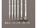 【仕様】●軸径：3mm●全長：45mm●砥粒：ボラゾン（CBN）●粒度：＃140●刃径：2．5mm【備考】※メーカーの都合により、パッケージ・仕様等は予告なく変更になる場合がございます。【検索用キーワード】エスコ　ESCO　えすこ　φ2．5mm　45mmCBNバー（丸　3mm軸）　CBNバー丸3mm軸φ2．5mm45mm　電動　エアー工具用先端工具　切削工具　3mm軸　超硬　ダイヤモンド　CBNバー　作業用品　工具　作業用品　工具　電動工具　油圧工具　研磨機　EA819DJ−174　EA819DJ174　4548745043044