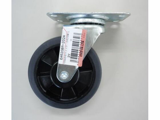 【レビュー投稿で100円OFFクーポン】【お取り寄せ】エスコ 自在キャスター (EA520BM-2、-3、BK-20用) 100mm 台車 カートラック キャスター タイヤ 作業