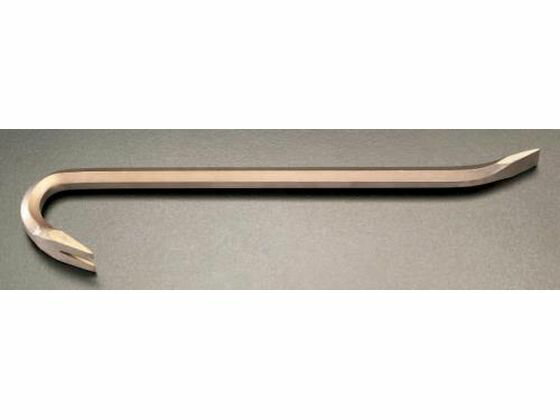 【レビュー投稿で100円OFFクーポン】【お取り寄せ】エスコ バール ノンスパーキング 870g 16×460mm EA642KS-1 バール 釘抜き 防爆 絶縁工具 作業用品 工具