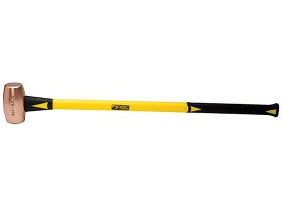 【お取り寄せ】エスコ 銅大ハンマー グラスファイバー柄 3.6kg 60mm EA575EW-1