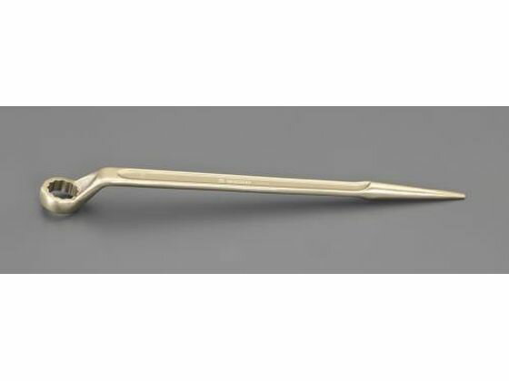 【楽天スーパーSALE限定★ポイント2倍＆2,000円クーポン】【お取り寄せ】エスコ 片口めがねレンチ シノ付・ノンスパーキング 46mm EA643BG-46 めがねレンチ レンチ スパナ プーラー 作業用品 工具