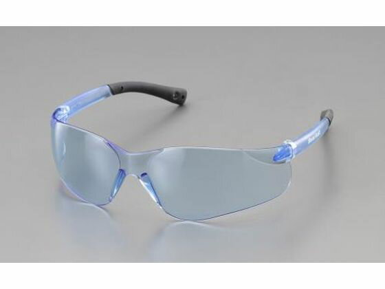 樂天商城 - 【レビュー投稿で100円OFFクーポン】【お取り寄せ】エスコ 保護めがね ライトブルー EA800C-41 メガネ ゴーグル 防災面 安全保護具 作業