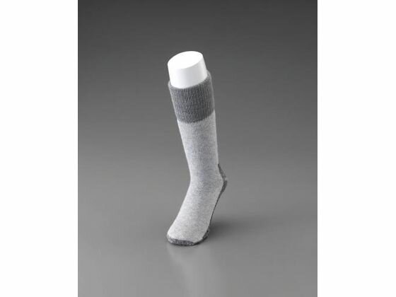 【マラソン限定★ポイント2倍】【お取り寄せ】エスコ ソックス 防寒インナー付 ウール・ナイロン・アクリル XL EA915GG-63 防護服 保護服 特殊服 作業服 安全保護具 作業