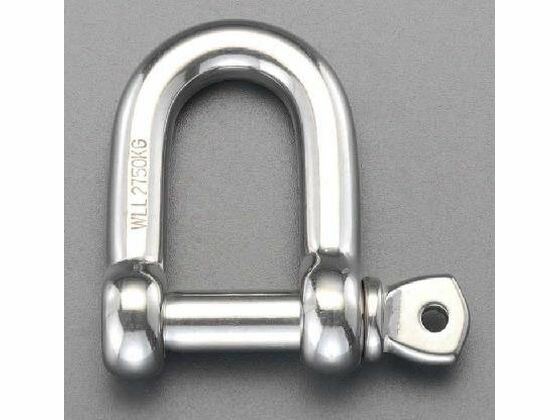 樂天商城 - 【レビュー投稿で100円OFFクーポン】【お取り寄せ】エスコ シャックル ステンレス製 0.62ton M8 EA638F-54 ターンバックル シャックル 物流 作業