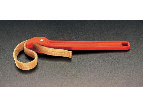 【レビュー投稿で100円OFFクーポン】【お取り寄せ】エスコ ストラップレンチ プラスチック管用 125mm EA546YB-5 スチール管 ガス管 水道管配管...