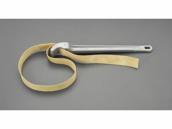 【レビュー投稿で100円OFFクーポン】【お取り寄せ】エスコ ストラップレンチ スチール管用 125mm EA546YB-6 スチール管 ガス管 水道管配管工具...