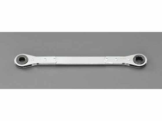 【レビュー投稿で100円OFFクーポン】【お取り寄せ】エスコ ラチェットめがねレンチ 18×21mm 356mm EA602KS-5 めがねレンチ レンチ スパナ プーラー 作業用品 工具