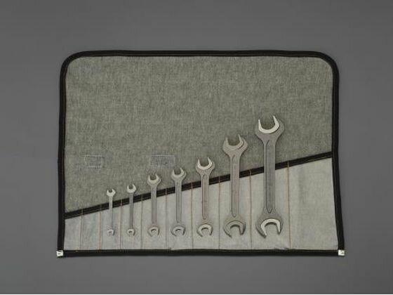 【レビュー投稿で100円OFFクーポン】【お取り寄せ】エスコ 両口スパナ 強力型 7本組 5.5-27mm EA615N スパナ レンチ プーラー 作業用品 工具