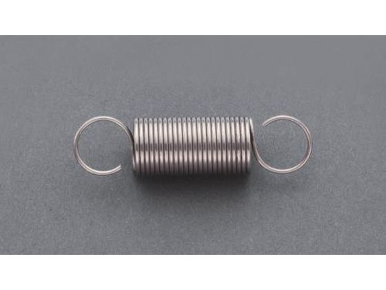 【ポイント2倍★19日20:00〜26日1:59迄】【お取り寄せ】エスコ 引きスプリング ステンレス 5本 8.0×1.0/76.7mm ネジ関連 筐体 機構部材 金物