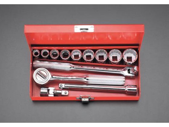 【ブラックフライデー限定★27日9:59迄店内ポイント2倍】【お取り寄せ】エスコ ソケットレンチ インチサイズ 3／8