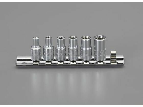 【マラソン限定★2,000円クーポン＆ポイント2倍】【お取り寄せ】エスコ [TORX] ソケットセット 1／4