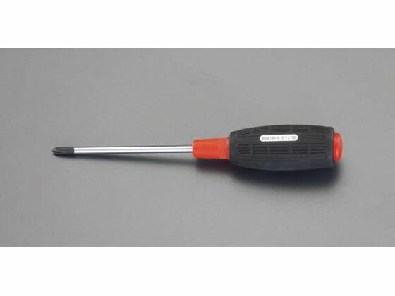 【レビュー投稿で100円OFFクーポン】【お取り寄せ】エスコ [+] ドライバー #2×150mm EA557AS-2L グリップドライバー ドライバー 六角棒レンチ 作業用品 工具