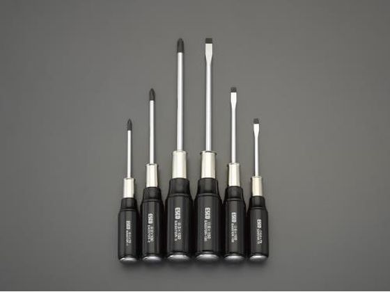 【楽天スーパーSALE限定★店内最大60%OFF】【お取り寄せ】エスコ ドライバーセット 貫通型・木柄 6本組 EA557DR-600 グリップドライバー ドライバー 六角棒レンチ 作業用品 工具 cocodecow-10672079 ココデカウ パッケージ画像