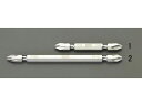 【お取り寄せ】エスコ ドライバービット 1本 #2×110mm EA611LG-2 電気ドリル 電動工具 油圧工具 作業用品 工具