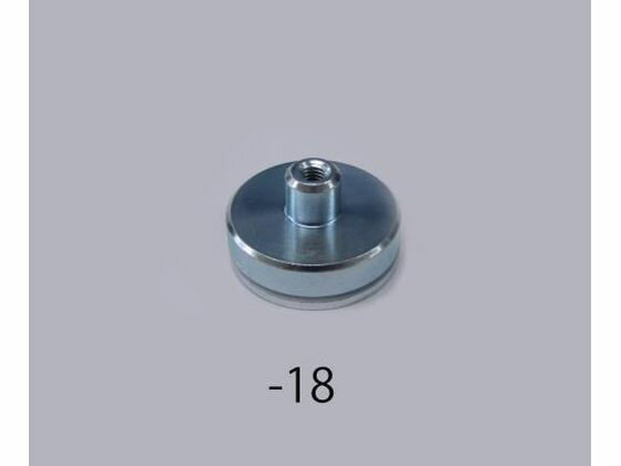 【レビュー投稿で100円OFFクーポン】【お取り寄せ】エスコ 強力マグネット φ32×7.0mm M5×0.8 220N EA78..