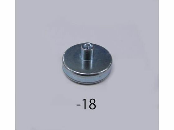 【レビュー投稿で100円OFFクーポン】【お取り寄せ】エスコ マグネット 5個 φ40×8.0mm M5×0.8 125N EA78..