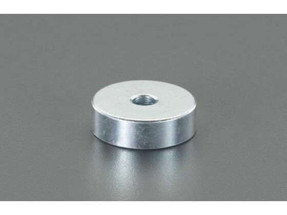 【レビュー投稿で100円OFFクーポン】【お取り寄せ】エスコ 強力マグネット φ10×4.5mm 3mm 13N EA781EM-1 ねじ付マグネット マグネット 掲示物留め 吊下げ POP 掲示