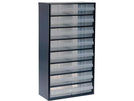 【仕様】●サイズ：307×150×555（H）mm●引き出し：139×155×64（H）mm●重量：4．3kg●材質：外側：スチール　引き出し：樹脂●2列8段●半透明の引出しで中身の確認が可能●仕切り板：4枚（付属）●別売りアクセサリー：引出し（1個）：EA661BA−30仕切り板（16枚）：EA661BA−41【備考】※メーカーの都合により、パッケージ・仕様等は予告なく変更になる場合がございます。【検索用キーワード】エスコ　ESCO　えすこ　307x150x555mm　2列8段パーツキャビネツト　パーツキャビネット307×150×555mm2列8段　道具箱・腰袋、収納ケース、ツールキャビネット、作業台、棚　パーツ収納棚　梱包&作業　作業用品　コンテナ、収納、整理、カゴ　整理用品　EA661BA-3　EA661BA3　4518340868052　RPUP_02　R4872K