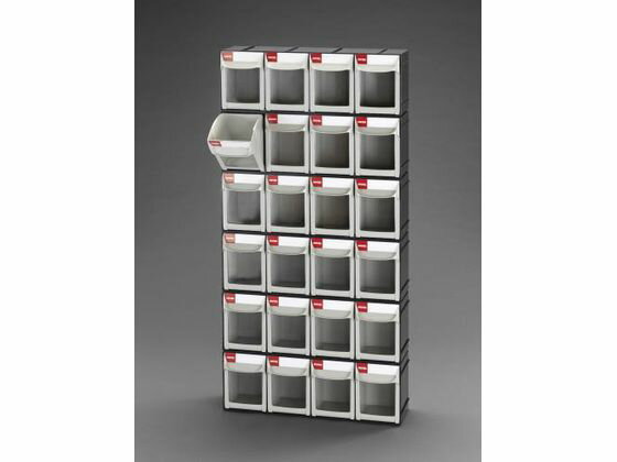 【マラソン限定★2000円クーポン＆ポイント2倍】送料無料【お取り寄せ】エスコ マルチストール 603×167×1218mm 4列6段 EA957FM-46 整理 保管 作業