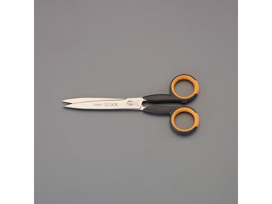【仕様】●全長：150mm●刃長：70mm●刃：ステンレス●刃形状：ギザ刃●アラミド繊維やグラスファイバーのカットに最適です。【備考】※メーカーの都合により、パッケージ・仕様等は予告なく変更になる場合がございます。【検索用キーワード】エスコ　ESCO　えすこ　150mmはさみ・アラミド繊維(ギザ刃)　はさみアラミド繊維ギザ刃150mm　はさみ、カッターナイフ　はさみ　文具・事務用品　切る、貼る、留める用品　はさみ　はさみ(大型)　EA540K-141　EA540K141　4550061588185　はさみ　ハサミ　R5192K