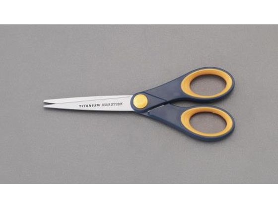 【レビュー投稿で100円OFFクーポン】【お取り寄せ】エスコ はさみ クラフト チタン合金製 180mm EA540L..