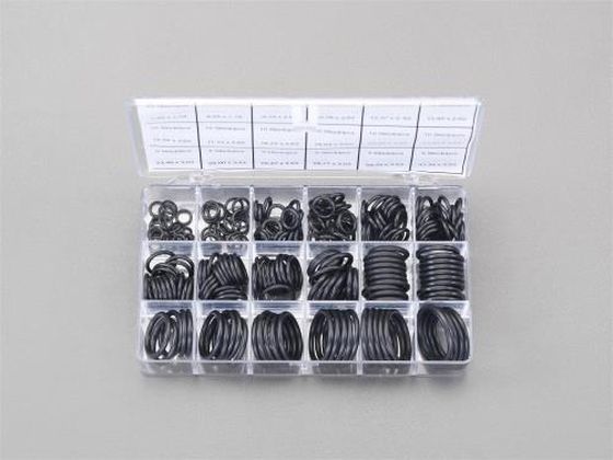 【お取り寄せ】エスコ オーリングセット インチサイズ φ7.65-31.34mm EA423RB-1