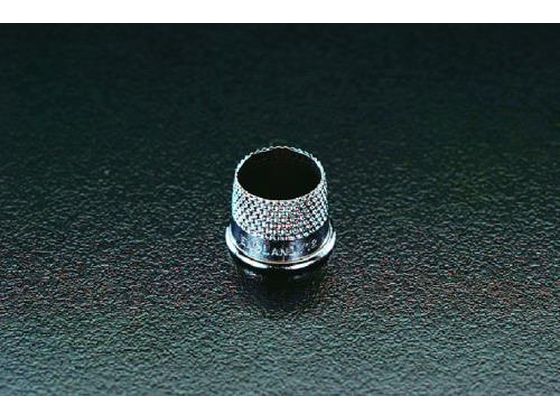 【レビュー投稿で100円OFFクーポン】【お取り寄せ】エスコ 指抜き 真鍮製 16.2-18.5×18mm EA916JB-4 裁縫 日用雑貨