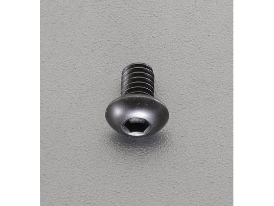 樂天商城 - 【レビュー投稿で100円OFFクーポン】【お取り寄せ】エスコ 六角穴付ボタンボルト ステンレス製 黒色 4本 M6×15mm ネジ関連 筐体 機構部材 金物