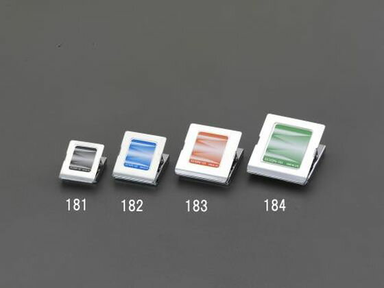 【仕様】●サイズ：36×30mm●挟み口幅：30mm●綴り枚数：A4用紙60枚●耐荷重：約240g●重量：48g●材質：スチール＋強力ラバーマグネット●磁気防止プレート付【備考】※メーカーの都合により、パッケージ・仕様等は予告なく変更になる場合がございます。【検索用キーワード】エスコ　ESCO　えすこ　36x30mmマグネットクリップ　マグネットクリップ36×30mm　マグネット　マグネットフック　POP・掲示用品　留め・吊下げ用品　マグネット　マグネットフック　EA762FG-181　EA762FG181　4548745886603　R1164L強力マグネット内蔵で、メモをしっかりキープします
